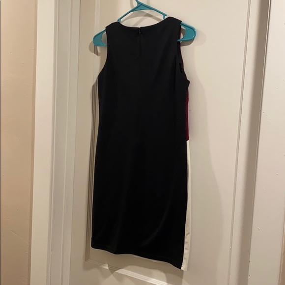 Short black, red, and white dress. Charming Charli - Picture 5 of 6